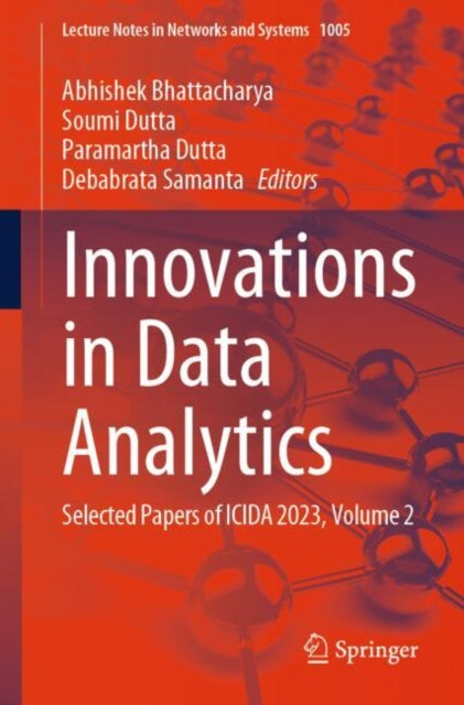 Book cover of: Innovations in Data Analytics. By: Abhishek Bhattacharya