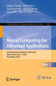 Book cover of: Neural Computing for Advanced Applications. By: Haijun Zhang
