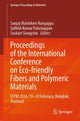 Book cover of: Proceedings of the International Conference on Eco-friendly Fibers and Polymeric Materials. By: Sanjay Mavinkere Rangappa