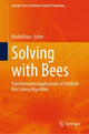 Book cover of: Solving with Bees. By: Khalid Raza