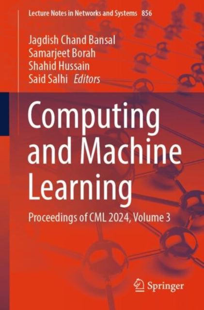 Book cover of: Computing and Machine Learning. By: Jagdish Chand Bansal