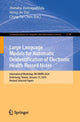 Book cover of: Large Language Models for Automatic Deidentification of Electronic Health Record Notes. By: Jitendra Jonnagaddala