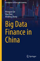 Book cover of: Big Data Finance in China. By: Mengyao Lin