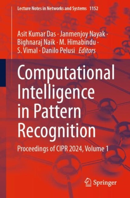 Book cover of: Computational Intelligence in Pattern Recognition. By: Asit Kumar Das