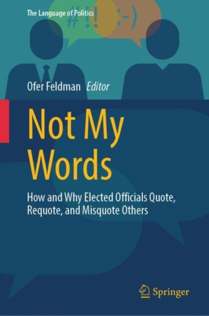 Book cover of: Not My Words. By: Ofer Feldman