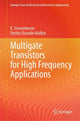 Book cover of: Multigate Transistors for High Frequency Applications. By: K. Sivasankaran