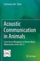 Book cover of: Acoustic Communication in Animals. By: Yoshimasa Seki
