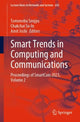 Book cover of: Smart Trends in Computing and Communications. By: Tomonoby Senjyu