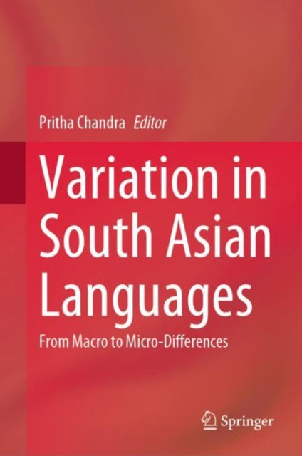 Book cover of: Variation in South Asian Languages. By: Pritha Chandra