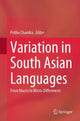 Book cover of: Variation in South Asian Languages. By: Pritha Chandra