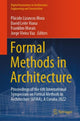 Book cover of: Formal Methods in Architecture. By: Plácido Lizancos Mora