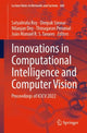 Book cover of: Innovations in Computational Intelligence and Computer Vision. By: Satyabrata Roy