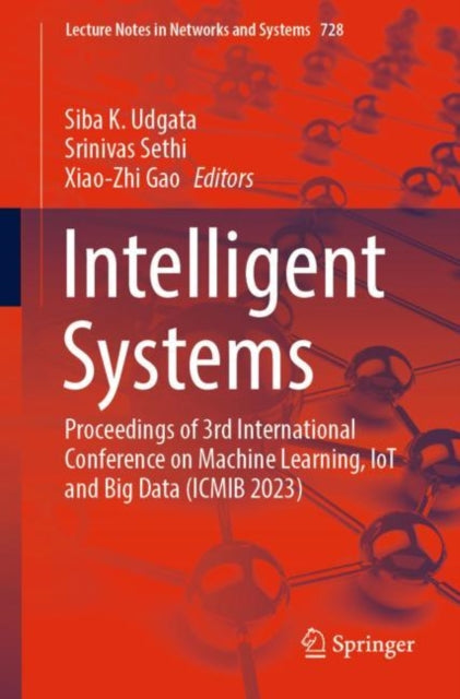 Book cover of: Intelligent Systems. By: Siba K. Udgata