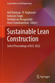 Book cover of: Sustainable Lean Construction. By: Anil Kashyap