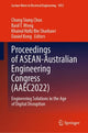 Book cover of: Proceedings of ASEAN-Australian Engineering Congress (AAEC2022). By: Chung Siung Choo