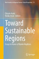 Book cover of: Toward Sustainable Regions. By: Chisato Asahi