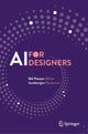 Book cover of: AI for Designers. By: Haseen Akhtar