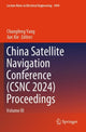 Book cover of: China Satellite Navigation Conference (CSNC 2024) Proceedings. By: Changfeng Yang