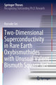 Book cover of: Two-Dimensional Superconductivity in Rare Earth Oxybismuthides with Unusual Valent Bismuth Square Net. By: Ryosuke Sei