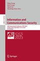 Book cover of: Information and Communications Security. By: Ding Wang