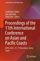 Book cover of: Proceedings of the 11th International Conference on Asian and Pacific Coasts. By: Yoshimitsu Tajima