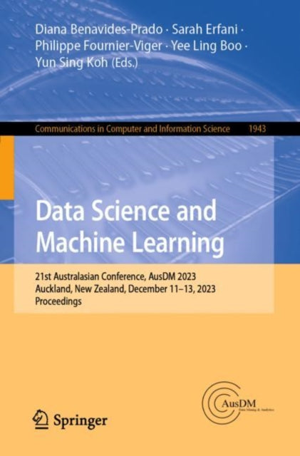 Book cover of: Data Science and Machine Learning. By: Diana Benavides-Prado