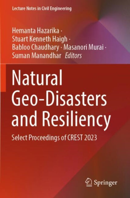 Book cover of: Natural Geo-Disasters and Resiliency