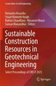 Book cover of: Sustainable Construction Resources in Geotechnical Engineering