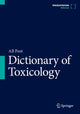 Book cover of: Dictionary of Toxicology. By: A. B. Pant