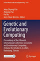 Book cover of: Genetic and Evolutionary Computing