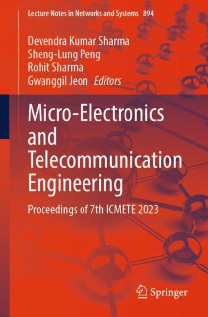 Book cover of: Micro-Electronics and Telecommunication Engineering. By: Devendra Kumar Sharma