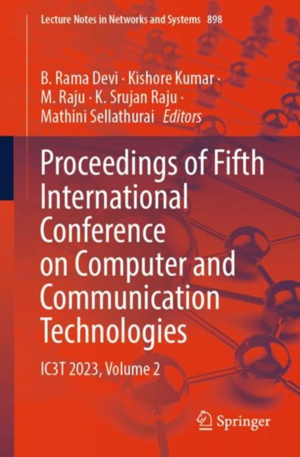 Book cover of: Proceedings of Fifth International Conference on Computer and Communication Technologies. By: B. Rama Devi