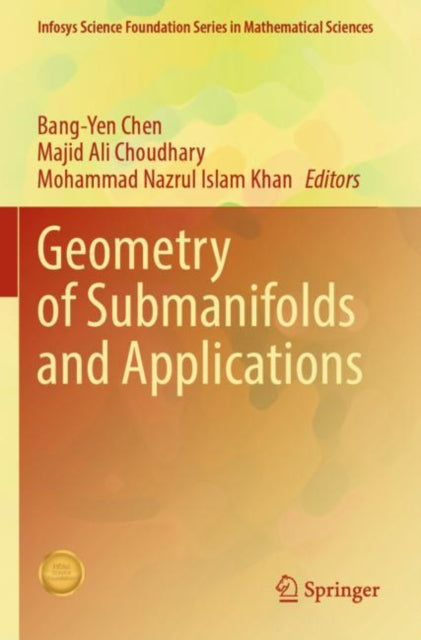Book cover of: Geometry of Submanifolds and Applications