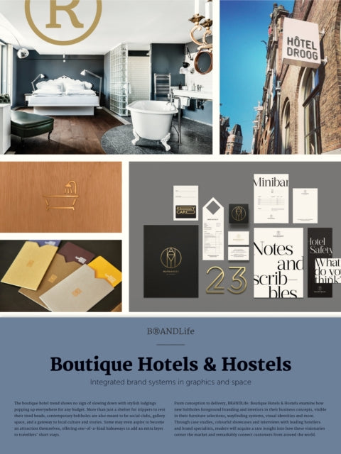 Book cover of: Brandlife: Hip Hotels And Hostels. By: Viction Workshop