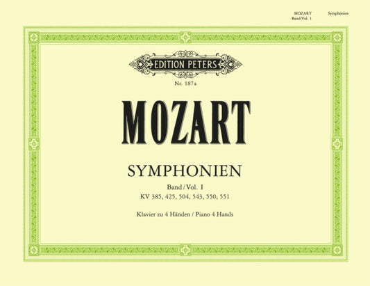 Book cover of: Symphonies Vol.1
