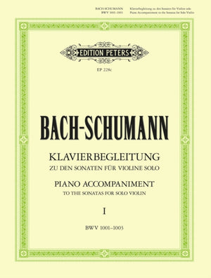 Piano Accompaniment to the Sonatas for Solo Violin, Vol.1