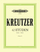 Book cover of: 42 Etudes (2nd Violin Accompanying Part)