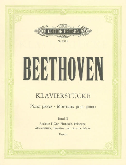 Book cover of: Album of Piano Pieces Vol.2