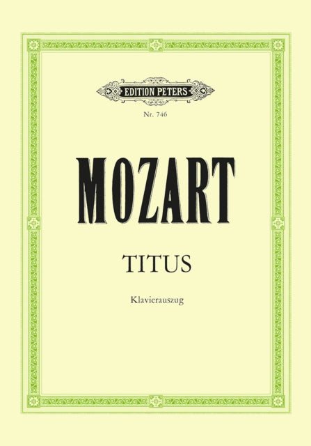 Book cover of: La Clemenza di Tito