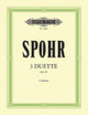 Book cover of: 3 Duets Op. 39