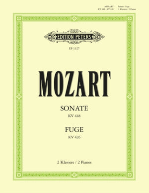 Sonata in D K448; Fugue in C minor K426