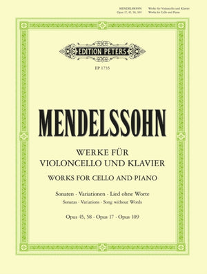 Works for Cello and Piano