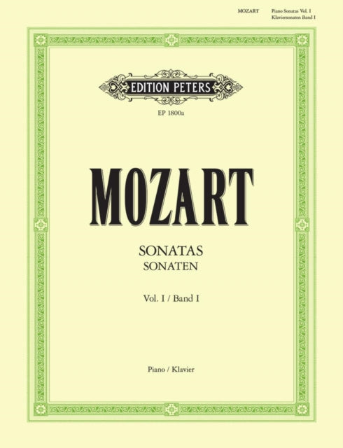 Book cover of: Piano Sonatas, Vol. 1: Nos. 1-10
