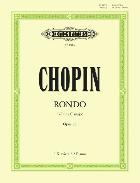 Book cover of: Rondo in C Op.73