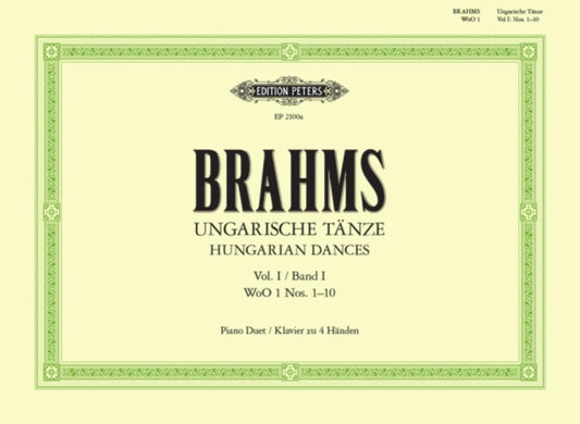 Book cover of: Hungarian Dances Vol.I