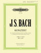 Book cover of: Double Concerto in C minor BWV 1060