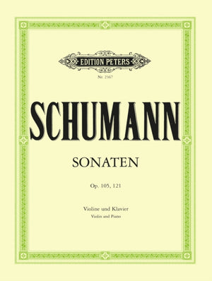 Sonatas in A minor Op.105; D minor Op.121