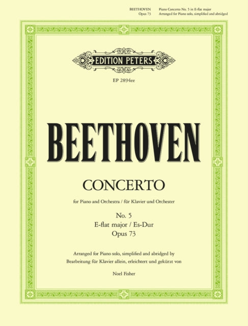 Concerto No. 5 in E flat Op.73 'Emperor', abridged