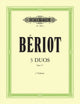 Book cover of: 3 Duos Concertants, Op. 57