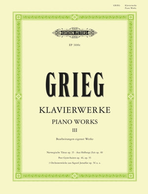 Piano Works Vol. 3 / Klavierwerke Band III